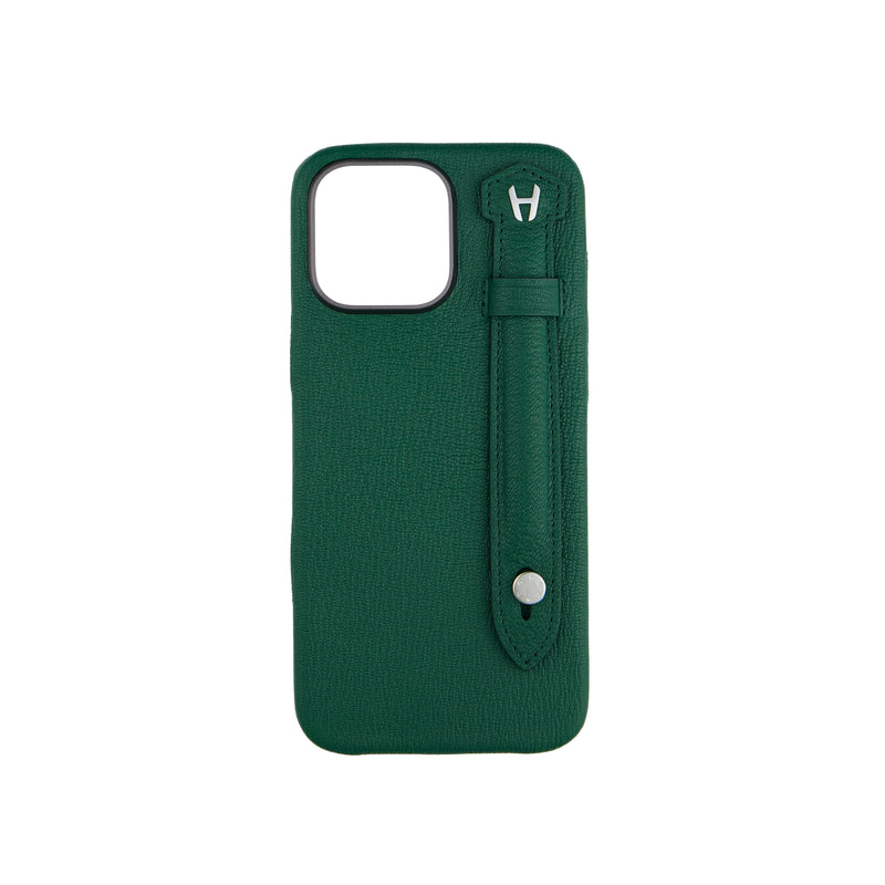 French Goat Leather Vert Cypress