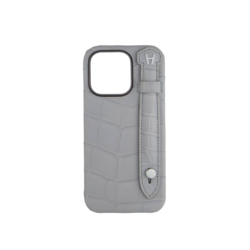 Alligator Leather Gris Perle